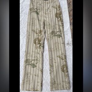 Max Studio Beige Dragon Pants Large